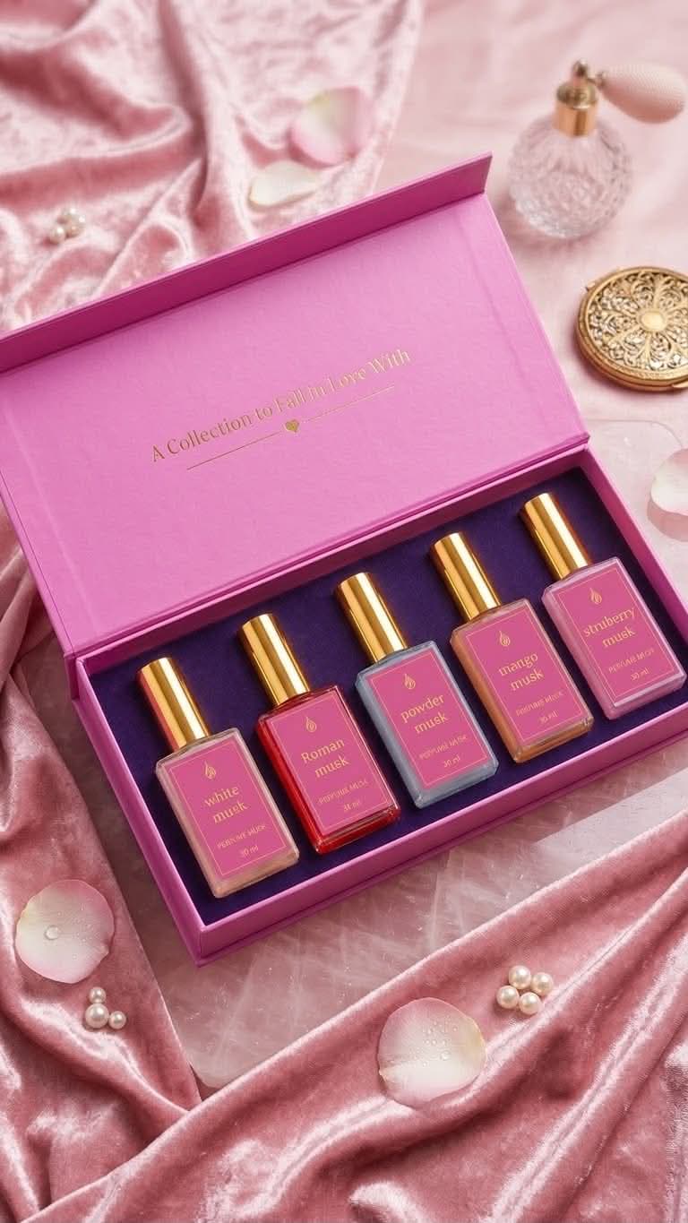 Ayla Musk — the Musk Collection five-piece gift set